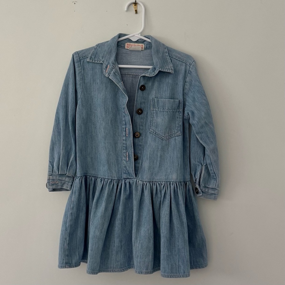 Girls Denim Dress